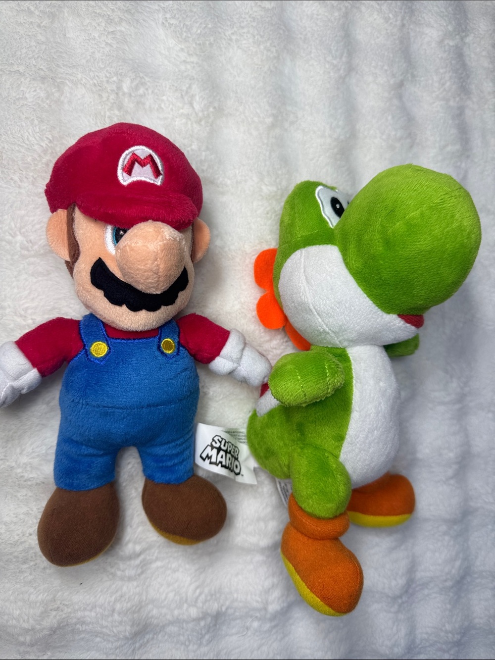 Super Mario and Yoshi Plush